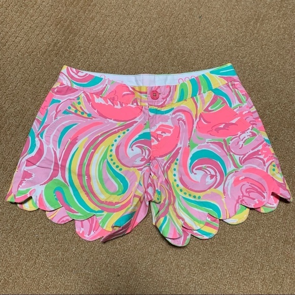 Lilly Pulitzer Size 000 Buttercup Shorts - Picture 1 of 5